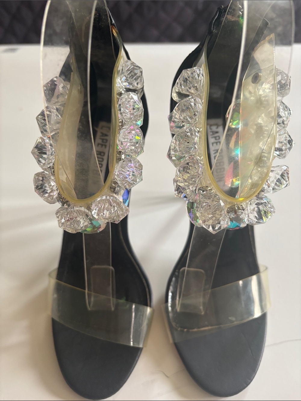 Cape Robbin Cape Suzy 54 black matte stiletto heels - Picture 5 of 14